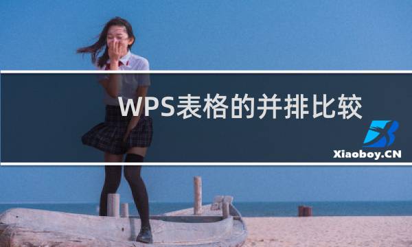 WPS表格的并排比较功能在哪？WPS并排比较怎么用？