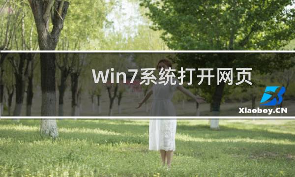 Win7系统打开网页经常显示Service(Unavailable怎么办)