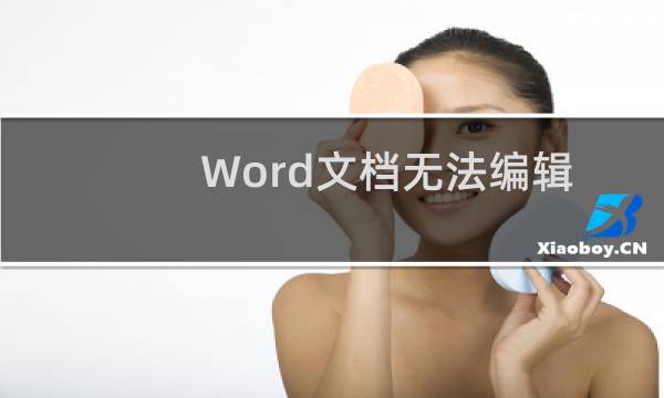 Word文档无法编辑怎么办
