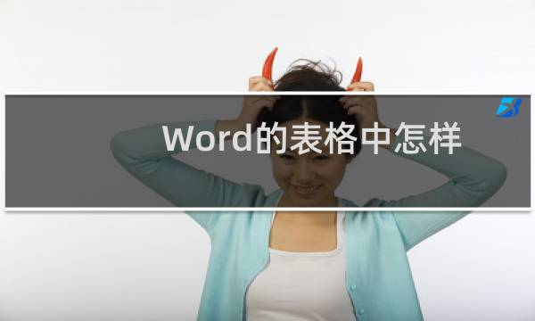 Word的表格中怎样求和