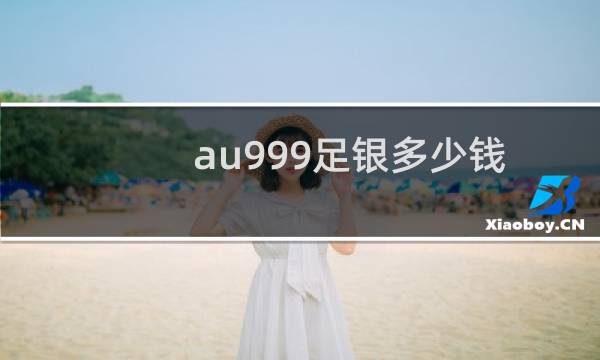 au999足银多少钱