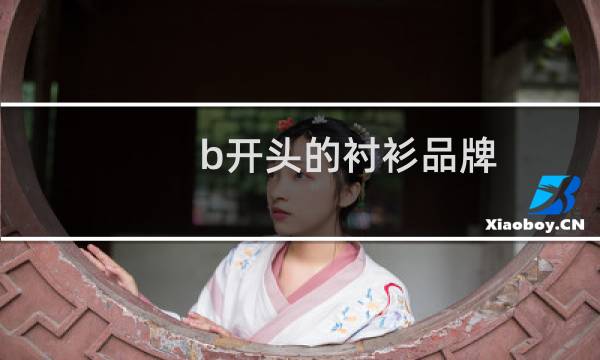 b开头的衬衫品牌