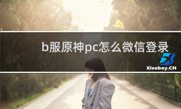 b服原神pc怎么微信登录
