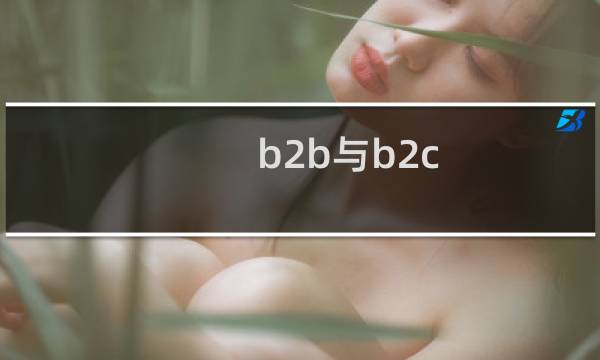 b2b与b2c c2c的区别