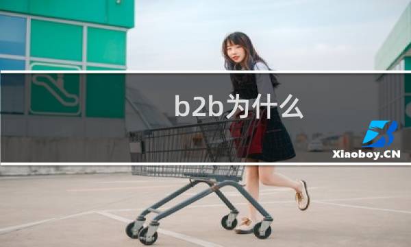 b2b为什么
