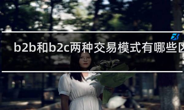 b2b和b2c两种交易模式有哪些区别