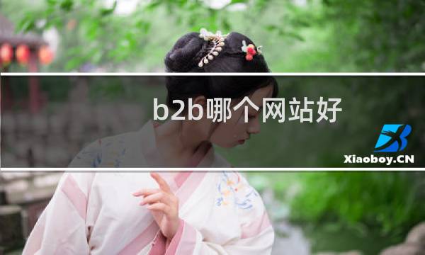 b2b哪个网站好