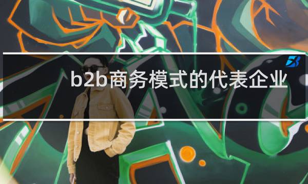b2b商务模式的代表企业