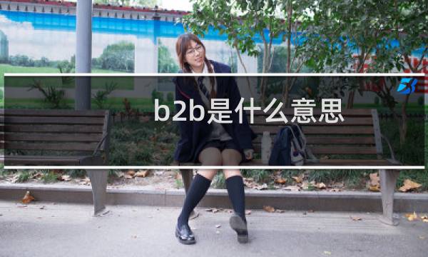 b2b是什么意思