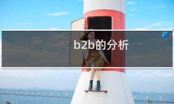 b2b的分析