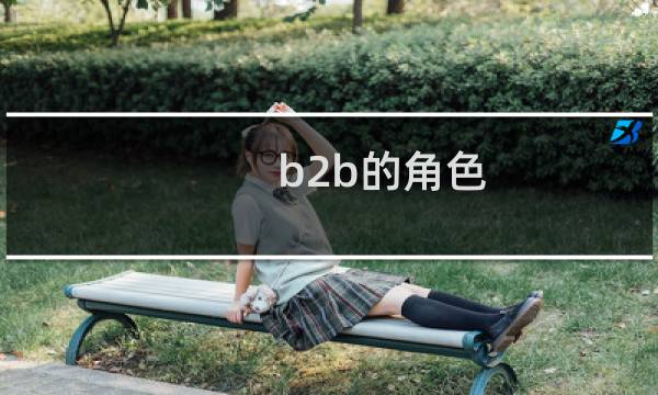 b2b的角色