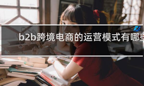 b2b跨境电商的运营模式有哪些