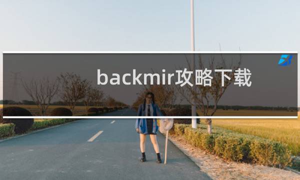 backmir攻略下载