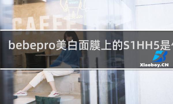 bebepro美白面膜上的S1HH5是什么
