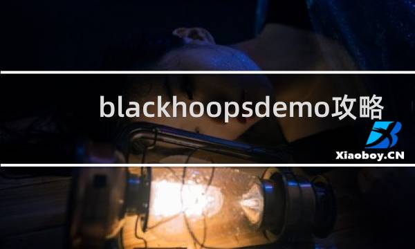 blackhoopsdemo攻略