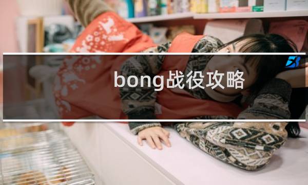 bong战役攻略