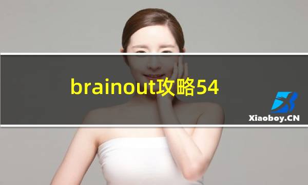 brainout攻略54