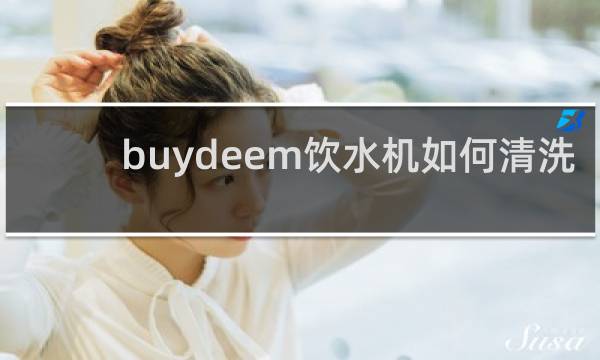buydeem饮水机如何清洗
