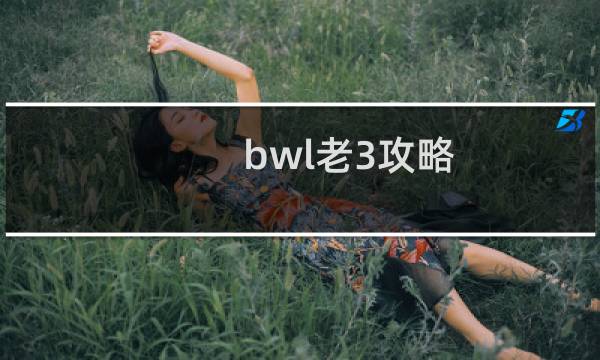 bwl老3攻略