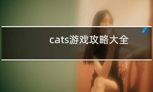 cats游戏攻略大全