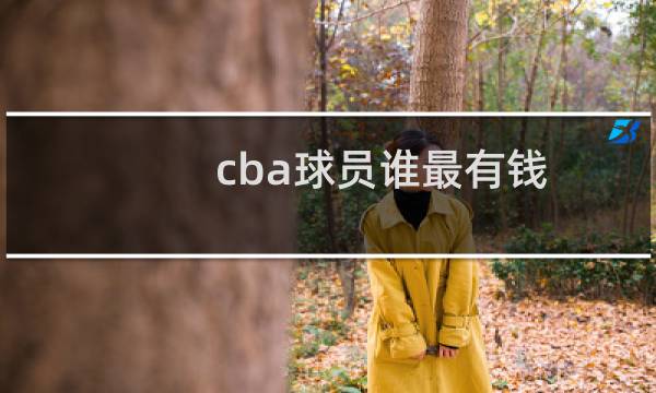 cba球员谁最有钱