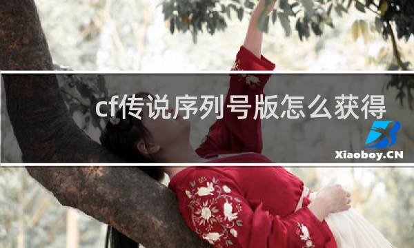 cf传说序列号版怎么获得