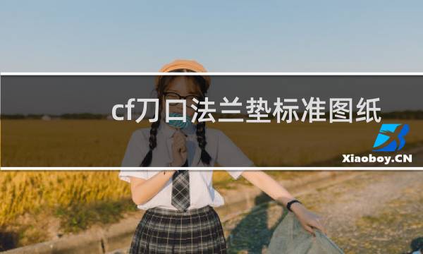 cf刀口法兰垫标准图纸