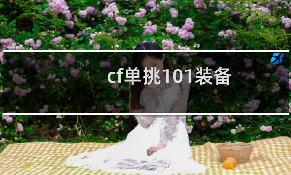 cf单挑101装备