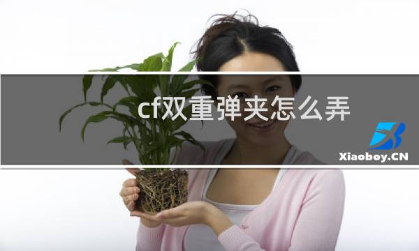 cf双重弹夹怎么弄