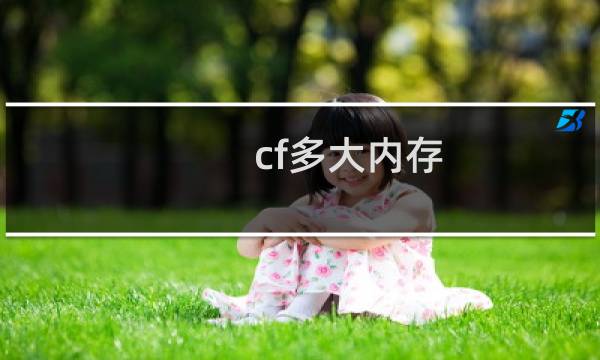 cf多大内存