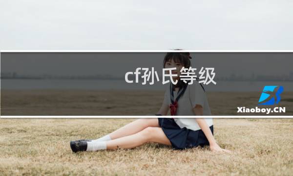 cf孙氏等级