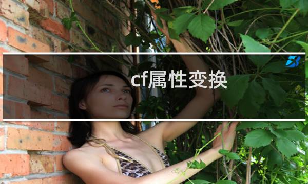cf属性变换