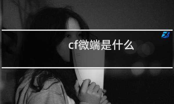 cf微端是什么