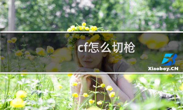 cf怎么切枪