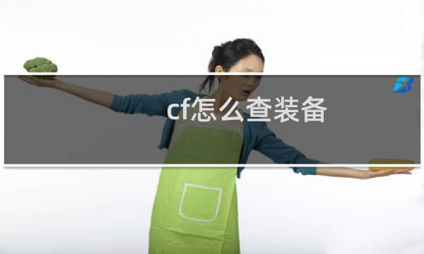 cf怎么查装备
