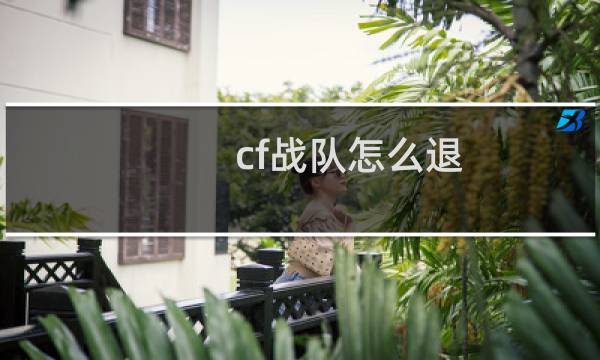 cf战队怎么退