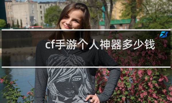 cf手游个人神器多少钱