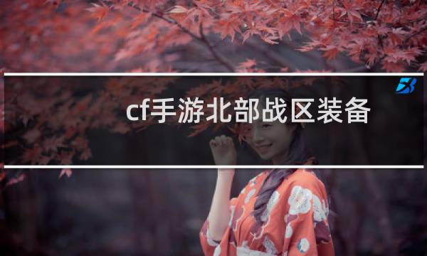 cf手游北部战区装备