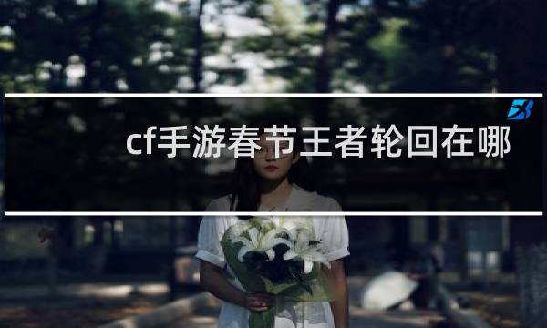 cf手游春节王者轮回在哪