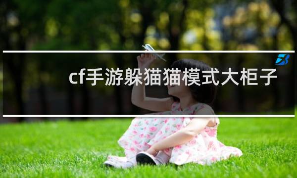 cf手游躲猫猫模式大柜子