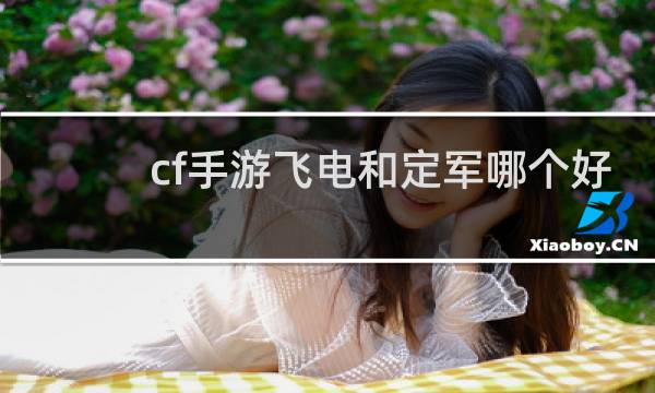 cf手游飞电和定军哪个好