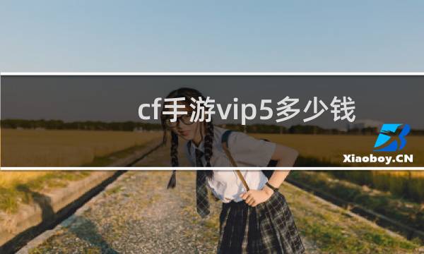 cf手游vip5多少钱