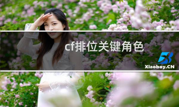 cf排位关键角色