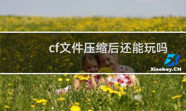 cf文件压缩后还能玩吗