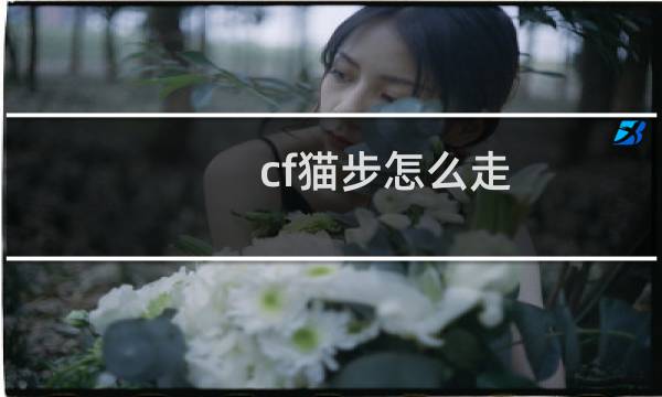 cf猫步怎么走
