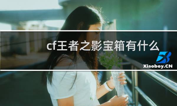 cf王者之影宝箱有什么