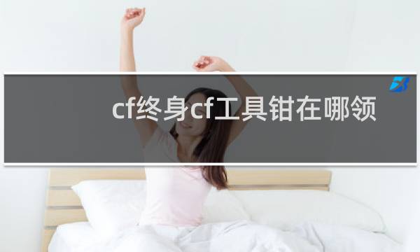 cf终身cf工具钳在哪领