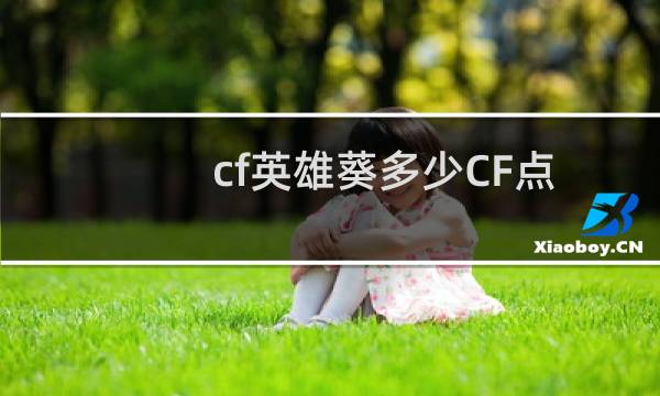 cf英雄葵多少CF点