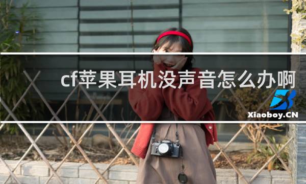cf苹果耳机没声音怎么办啊