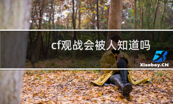 cf观战会被人知道吗